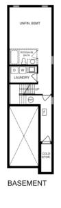 Inside Unit 3 Bedroom Floorplan 3