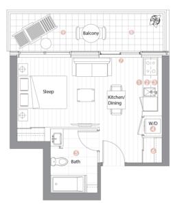 Suite 12 Floorplan 1