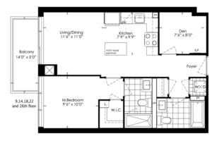 1E+D Floorplan 1