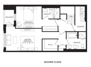 The Town Home Floorplan 2