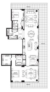 The Penthouse 03 Floorplan 1