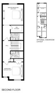 End Unit 2 Bedroom Floorplan 2