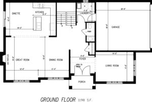 The Copperfield Floorplan 1