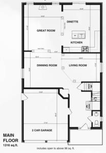 The Stonefield Floorplan 1