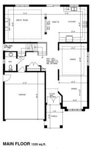 The Montana Floorplan 1