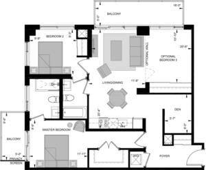 HN3-W Floorplan 1