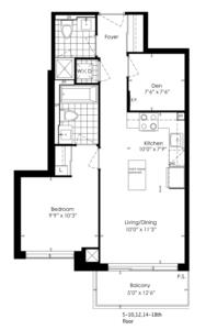 1D+D Floorplan 1