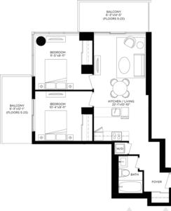 Venetian Floorplan 1