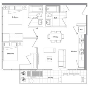 Upper (West Tower) 08 Floorplan 1