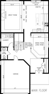 The Evergreen Floorplan 1