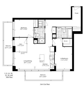 2C+D Floorplan 1