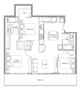 The 360 Collection - 16A Floorplan 1