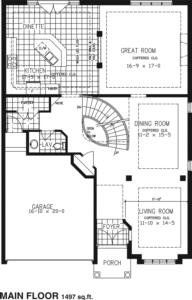 The Skyview Floorplan 1