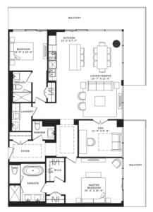 The Vanderbilt Floorplan 1