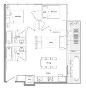 Upper (East Tower) 02 Floorplan 1