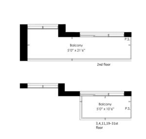 1D+D Floorplan 2