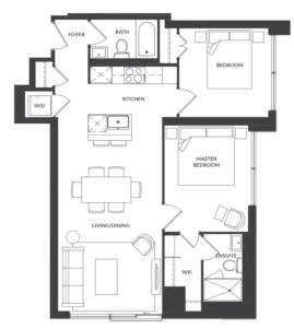 Suite 310/410 Floorplan 1