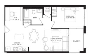 The Irving Floorplan 1