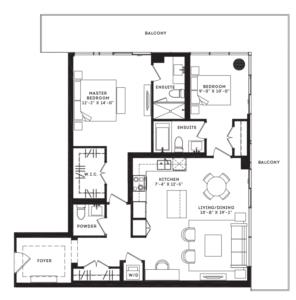 The Jane Floorplan 1