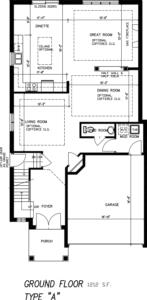 The Stone Ridge Floorplan 1