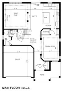 The Highridge Floorplan 1