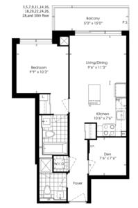 1C+D Floorplan 1