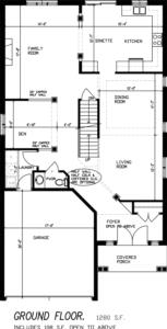 The Rosewood Floorplan 1