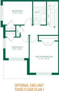 The Tulip - End Unit Temporarily Sold Out Floorplan 8