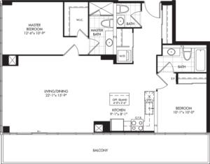 2-D Floorplan 1