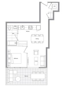 Lower Typical (East Tower) 07 Floorplan 1