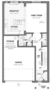 The Rockwell 34 IV B Floorplan 1