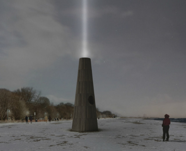 The Beacon, by Joao Araujo Sousa and Joanna Correia Silva, Porto, Portugal