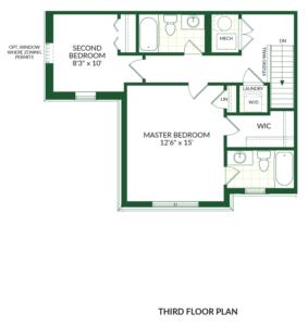 The Halloway B, Building G Floorplan 3