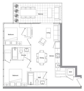 Upper (West Tower) 02 Floorplan 1