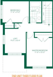 The Tulip - End Unit Temporarily Sold Out Floorplan 7