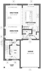 The Oxford 34 IV A Floorplan 1
