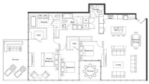 The Penthouse Collection - 03 Floorplan 1