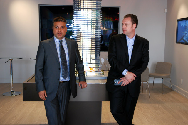 (L-R) Rizwan Dhanji and Jason Abbott