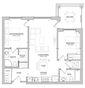 The Ainsdale Floorplan 1