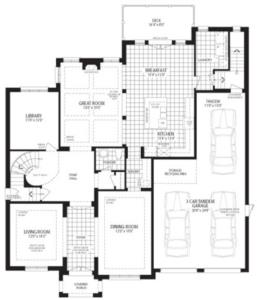 The Cypress Floorplan 1