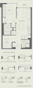 Suite 1E Floorplan 1