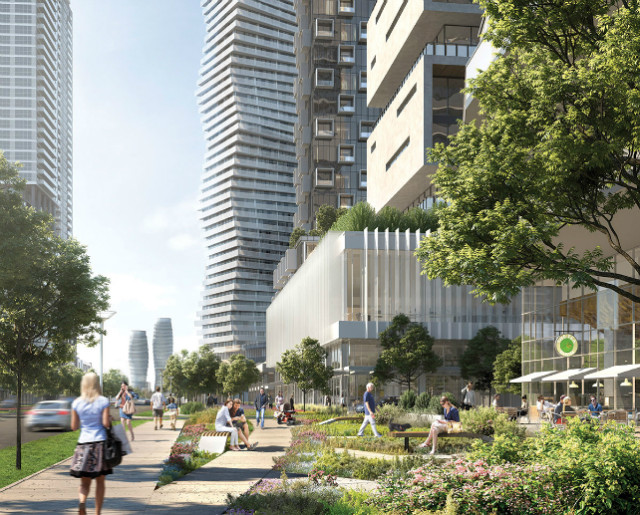 M City in Mississauga by Rogers Real Estate Development Limited and Urban Capital