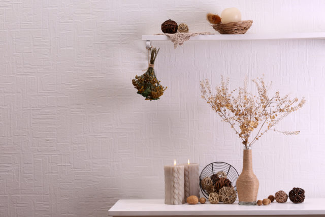 Embrace the fall vibe with dried flowers