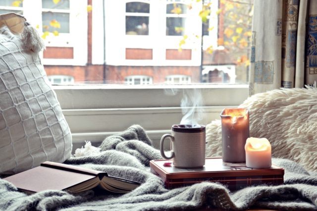 Embrace the fall vibe with faux furs and heavy blankets