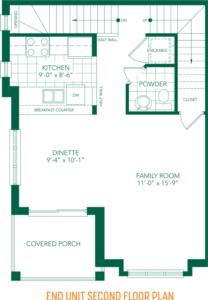 The Tulip - End Unit Temporarily Sold Out Floorplan 6