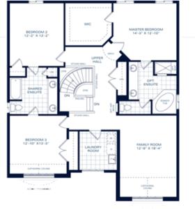 The Medallion II B Floorplan 1