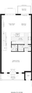 BLOCK 15, ELEV. A2, UNIT 1 Floorplan 2