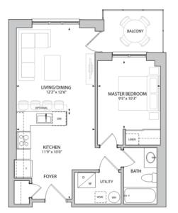 The Hutton Floorplan 1