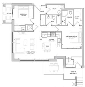 The Ashford Floorplan 1