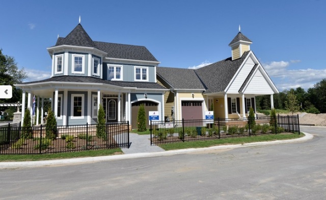 West Shore Beach Club model homes